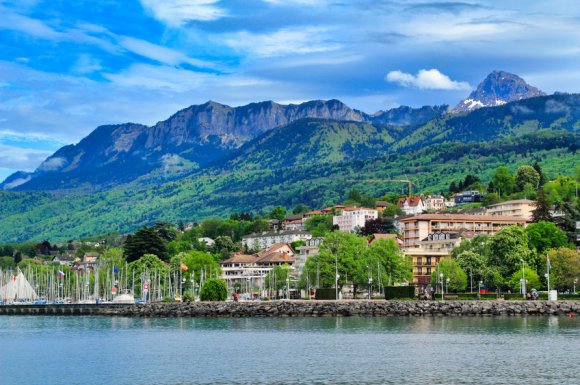 Camping proche du lac d'aiguebelette